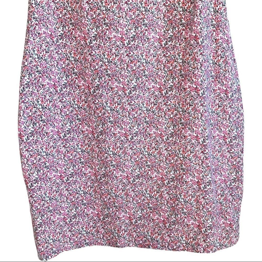H&M Mini Floral Ruffled Top Body Con Dress - Picture 8 of 9